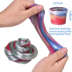 Unicoslm Classroom-friendly slime supports color education and calm focus.