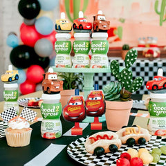 Unique Disney Cars 3 blowouts featuring Lightning McQueen and Mater for lively celebrations.