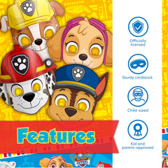 Unique Paw Patrol masks featuring Marshall for exciting pretend-play during celebrations.