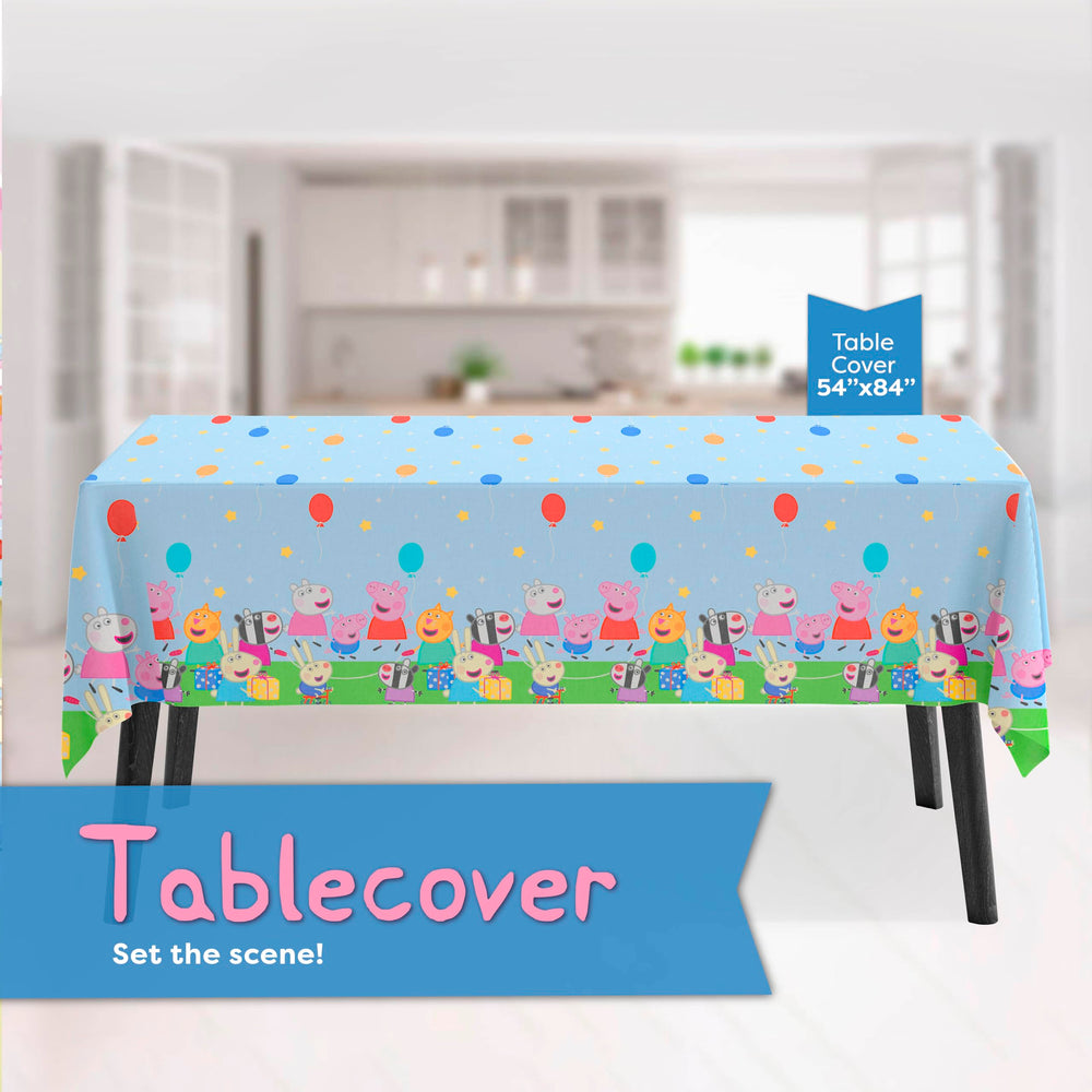 Unique Peppa Pig 7-inch plates perfect for snacks and desserts.