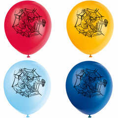 Perfect for Spider-Man themed celebrations, birthdays, and playful photo backdrops.