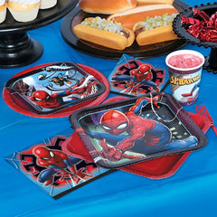 Unique Spider-Man 2-ply napkins offer durable absorbency for messes.