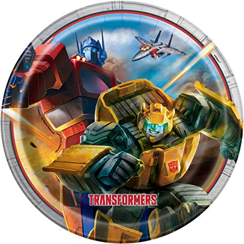 Unique Transformers napkins 6.5-inch help catch spills during celebrations.