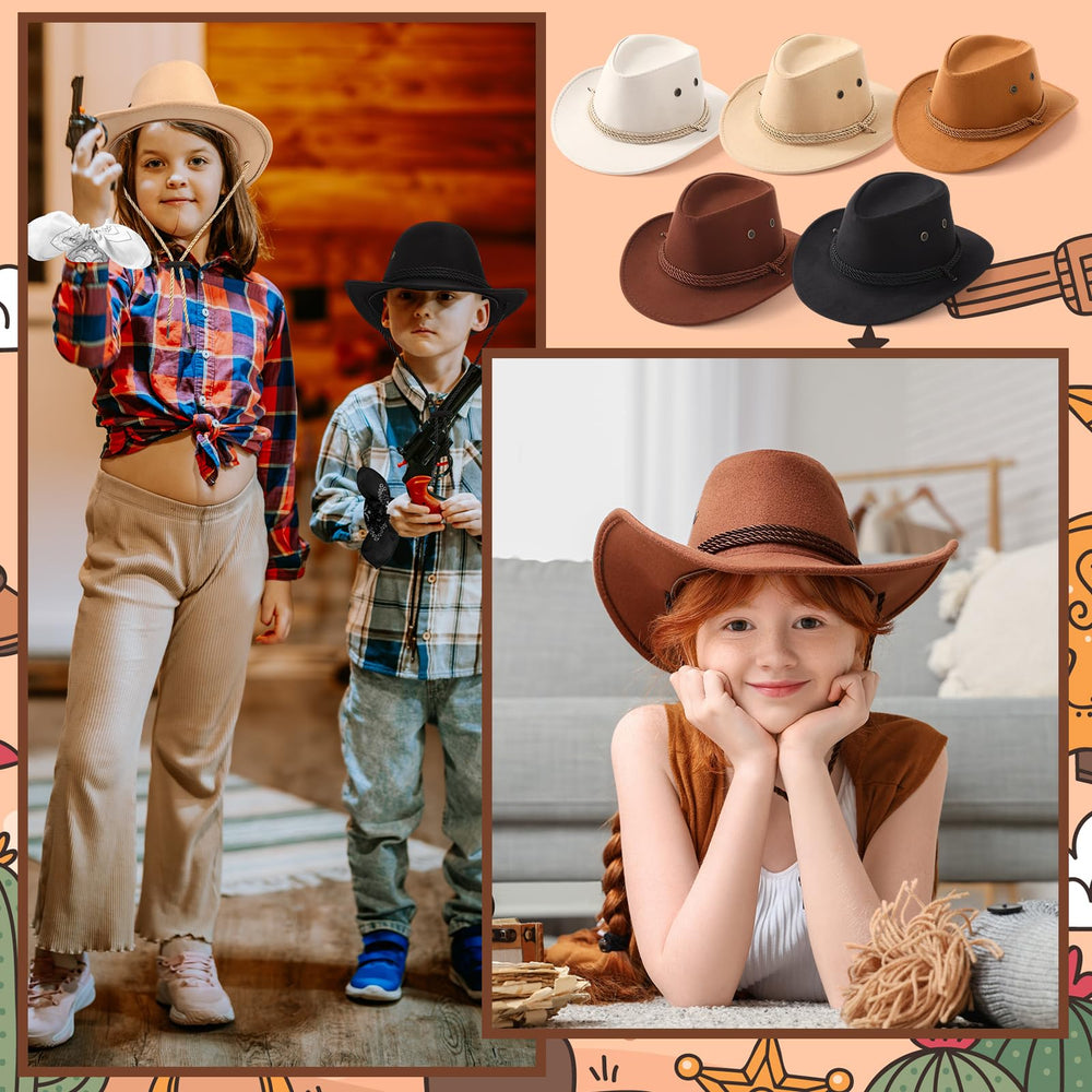 Unittype hat and bandanna pairing for stylish Western party photos