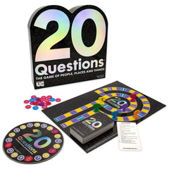 University Games 20 Questions chips ready for scoring