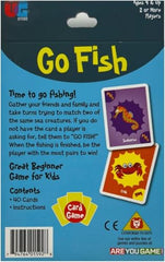 Colorful animal cards from University Games Go Fish spark imagination and social play.