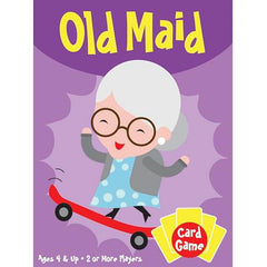 University Games Old Maid jumbo cards colorfully illustrated characters invite imaginative play.
