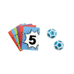 Family game night with Scholastic Math Match boosts addition and subtraction familiarity.