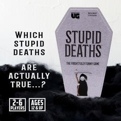 University Games Stupid Deaths brings cozy family game night.