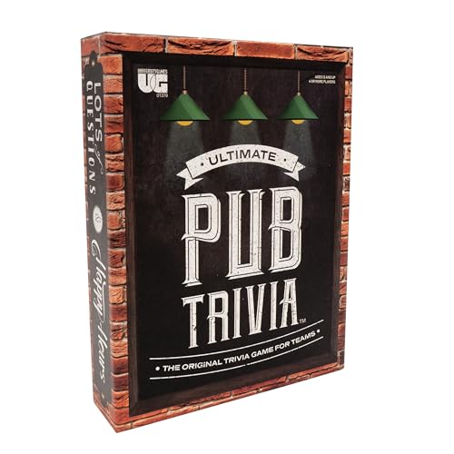 Question cards spark debates and learning with University Games Ultimate Pub Trivia.