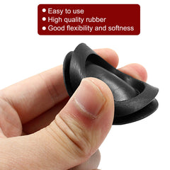 Unlorspy black piggy bank plug in use shows secure hole protection.