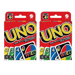 UNO two-pack red decks for classic family game night