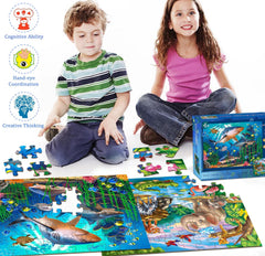 Unolidrom kid-friendly pieces with safe rounded corners fit small hands