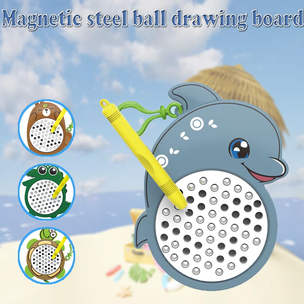 Unremittingly 1PCSTurtle beads rise to surface for tactile feedback