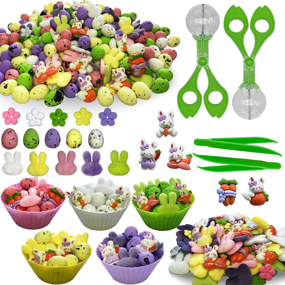 Unvola Easter foam eggs for sensory play that boost early counting skills