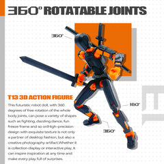 Uodofy T13 accessories weapon pack offers varied play options and creative setups.