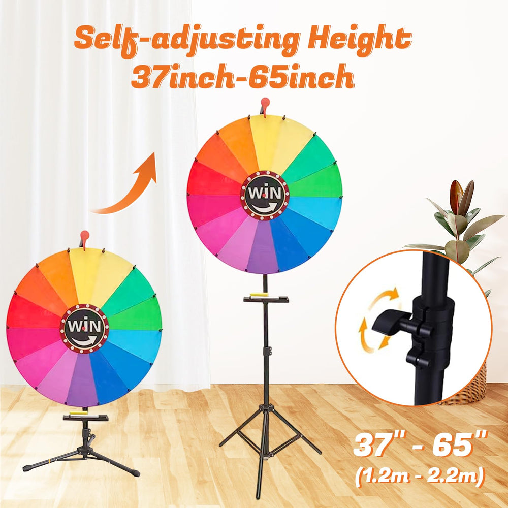 Uojim 24-inch wheel designed for clear visibility during gameplay.
