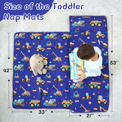 UOMNY nap mat with removable pillow for easy cleaning.