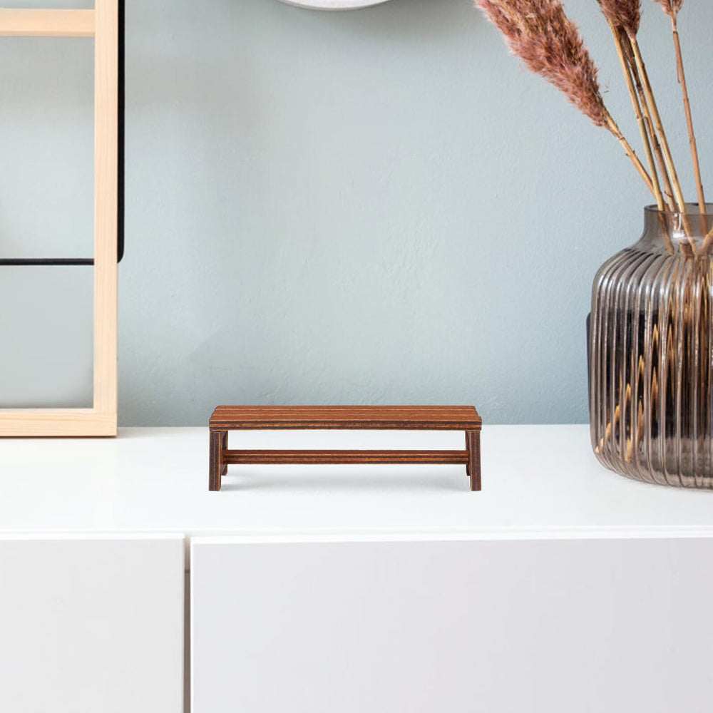 Uonlytech easy-care wooden bench for quick repositioning in tiny rooms.
