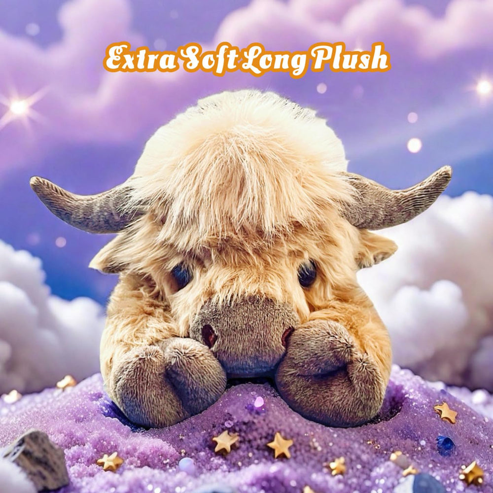 uoozii Highland Cow plush makes a thoughtful gift for all ages