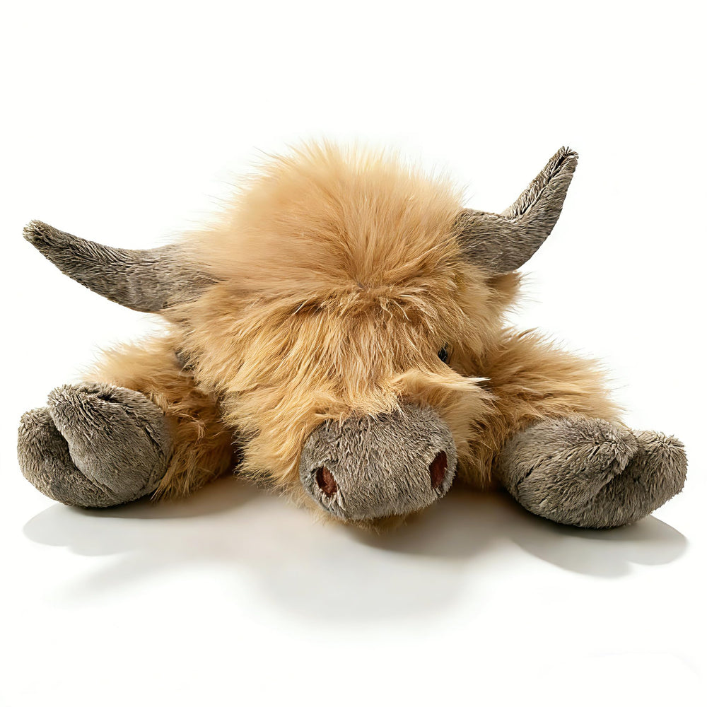 uoozii Highland Cow microwavable warmth for relaxing evenings