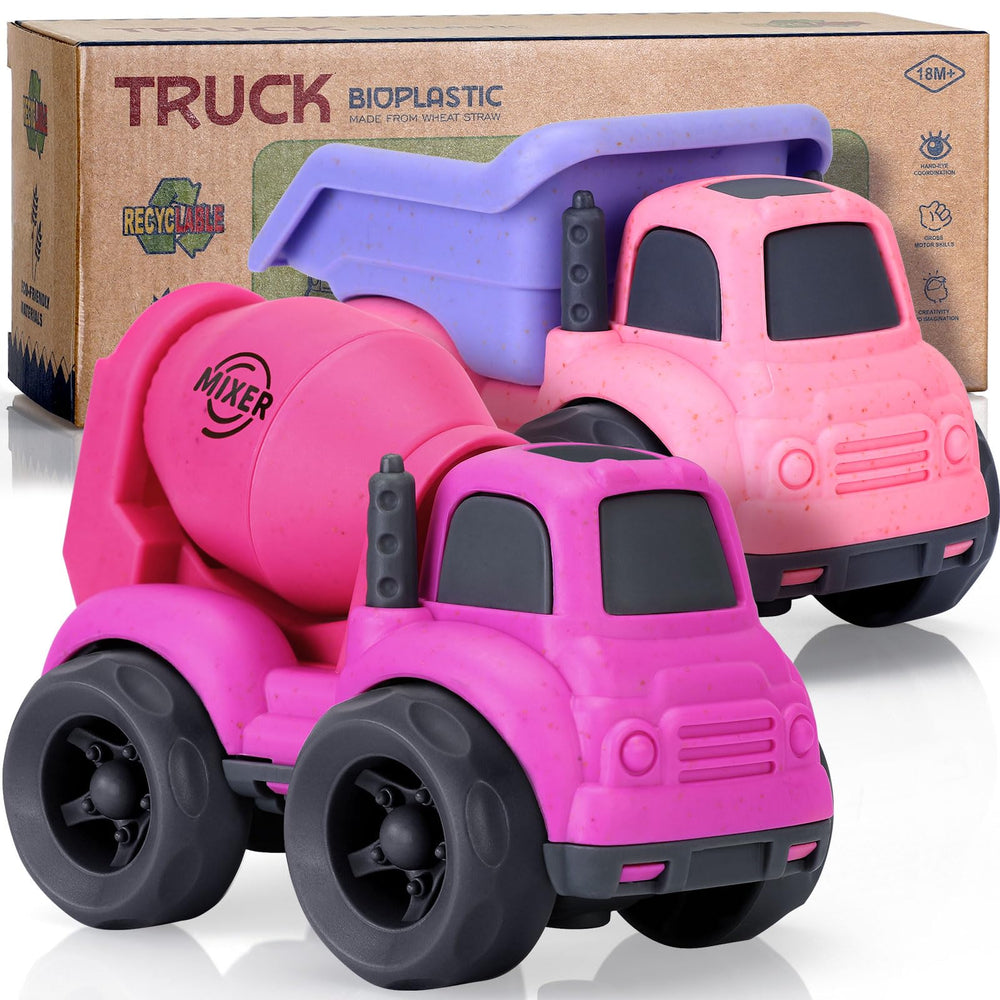 UOYLEYVN dishwasher safe toy trucks for quick cleanup after play
