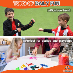 UpBrands easy clean skeletons rinse and reuse after play.