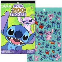 UPD Stitch foil cover sticker pad: metallic designs for planners and crafts.