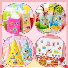 UPINS 12-sheet set boosts kids’ creativity with DIY decoration options