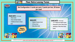 Upper Deck Fleer Retro Looney Tunes inner packs display colorful art and characters