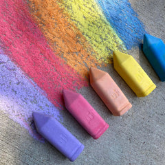Urban Infant toddler-friendly 5-piece chalk set designed for little hands.