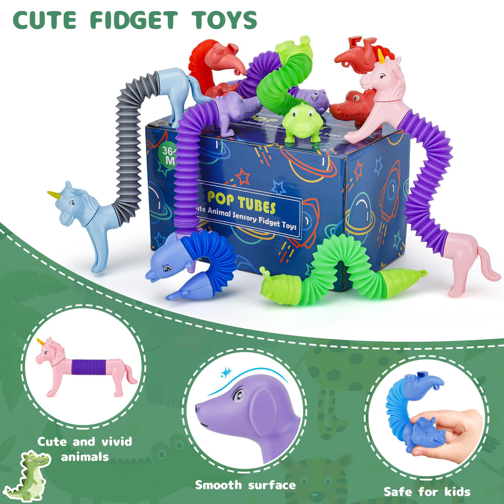 UrChoice crocodile pop tube for calm, bendable play and focus.