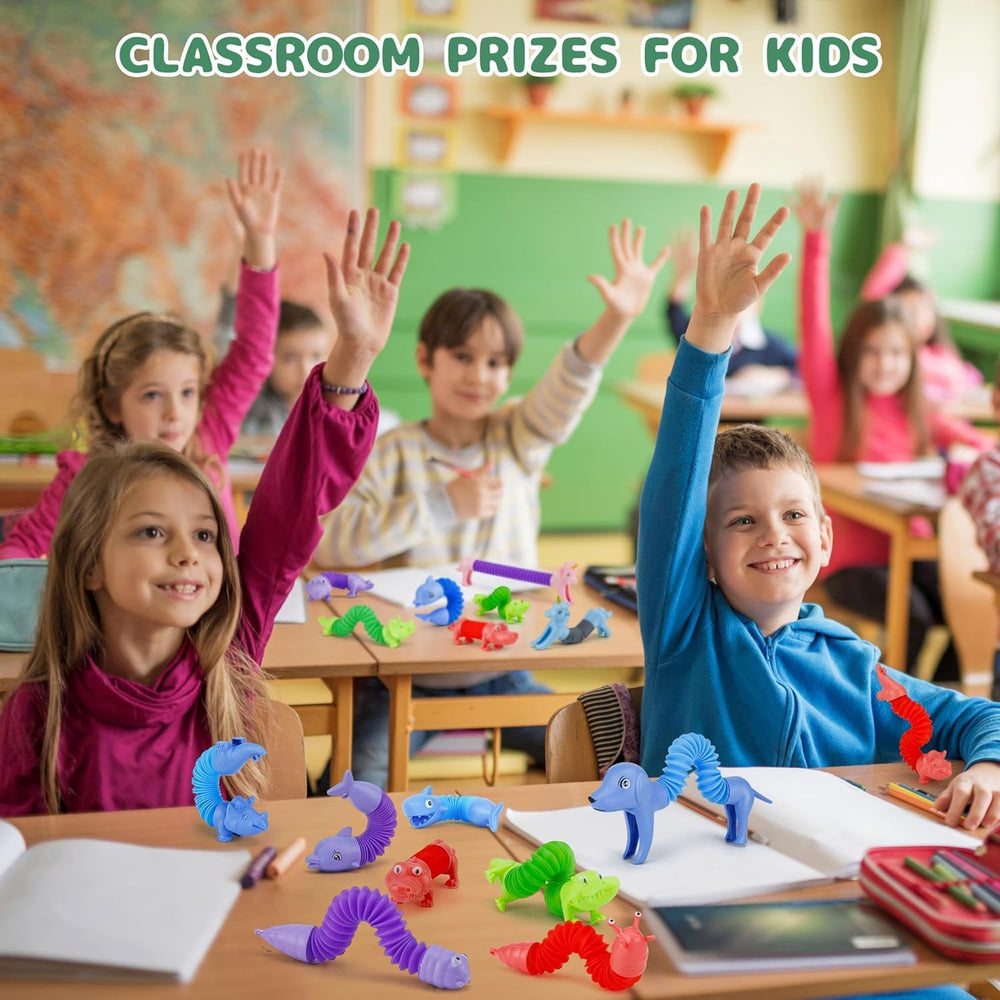 UrChoice dolphin tube figure, 360 degree motion for creative pose play.