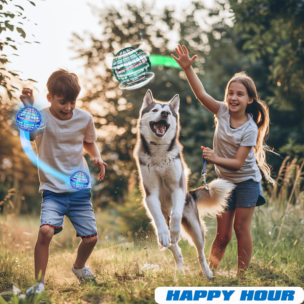 UROINT Night sky glow enhances outdoor play and storytelling.