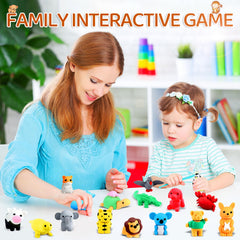 URSKYTOUS dinosaur eraser toy, a cute desk companion and learning ally.