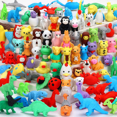 URSKYTOUS erasers shown in variety of colors for back-to-school fun