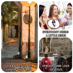 URSKYTOUS mini Jesus figures support faith-themed learning and storytelling.