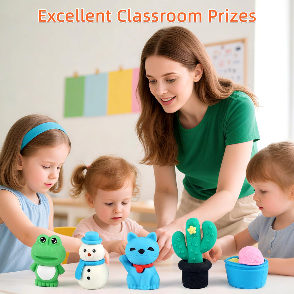 URSKYTOUS party favors erasers are ideal goody bag fillers for classrooms and events.