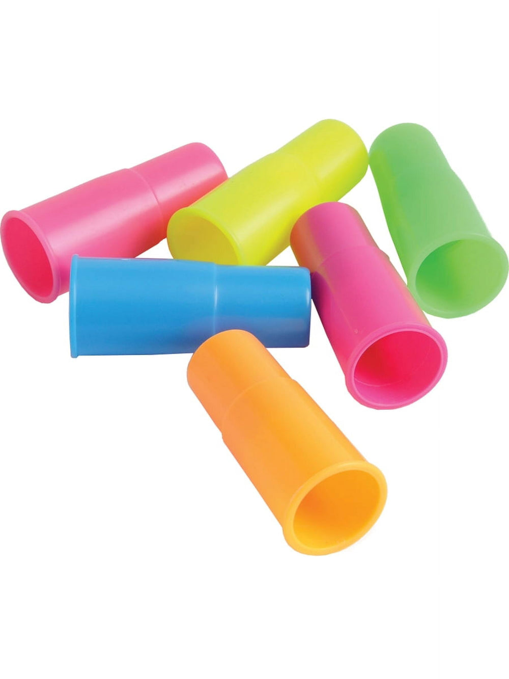U.S. Toy Siren Whistle in neon colors ideal for party favors and high visibility.