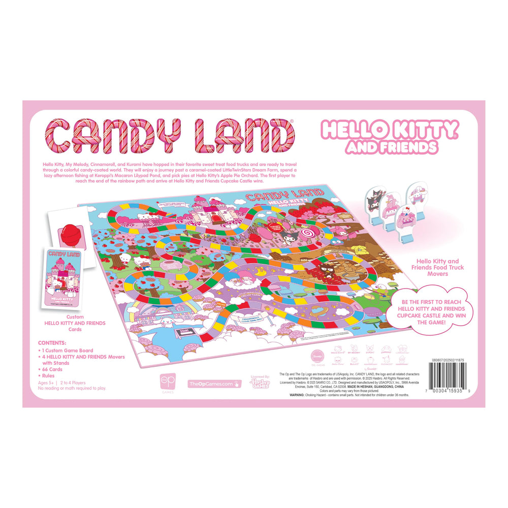 USAOPOLY Candy Land setup instructions for quick, screen-free play