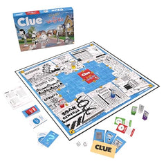 USAOPOLY Clue Diary of a Wimpy Kid character movers support role-play during play