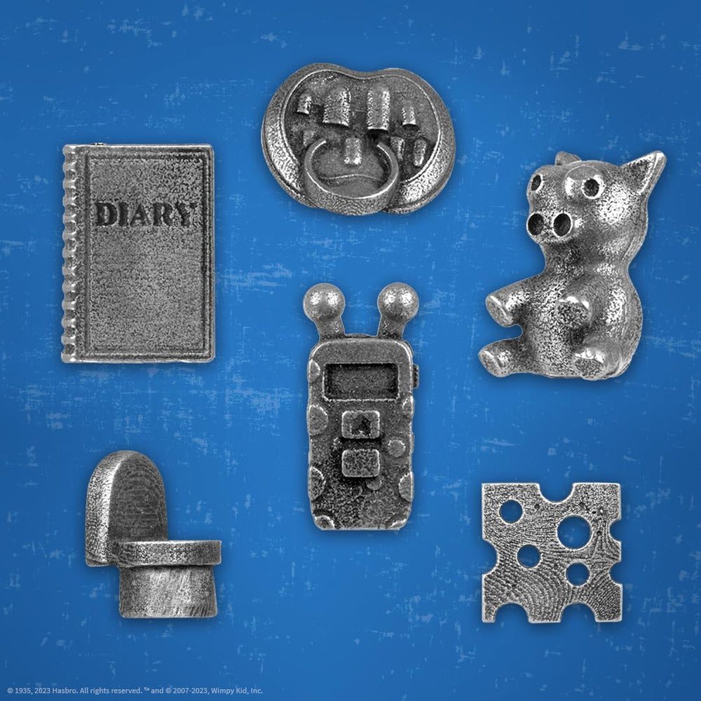 USAOPOLY Clue Diary of a Wimpy Kid suspect clue cards boost deduction fun