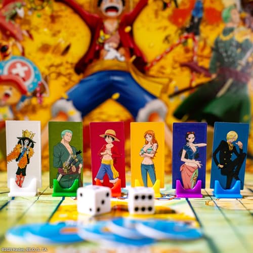 USAOPOLY Clue One Piece island map for adventurous clues