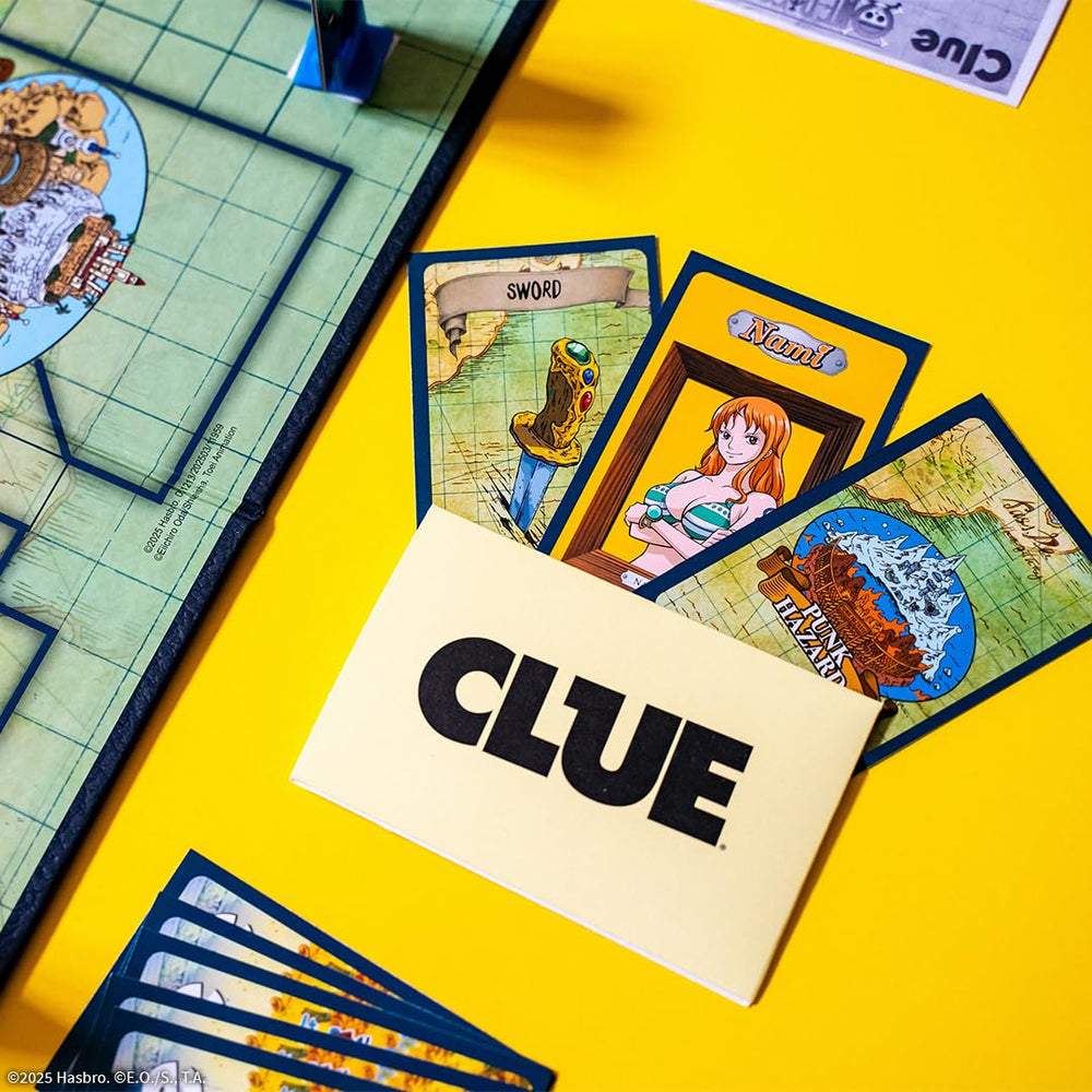 USAOPOLY Clue One Piece Water Seven location detail