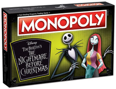 USAOPOLY Disney Nightmare Board: immersive family game night experience.