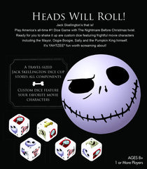 USAOPOLY Disney Yahtzee dice with Sally for fans of The Nightmare Before Christmas