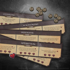158 cards and 4 game packs included in USAOPOLY Hogwarts Battle expansion
