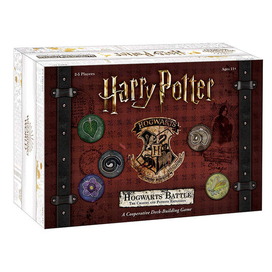 USAOPOLY Hogwarts Battle Charms & Potions expansion cards showcase new magical cards