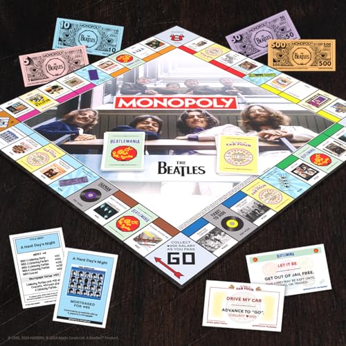 USAOPOLY Beatles token Strawberry Fields Forever, adds nostalgia to play.