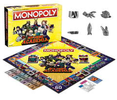 USAOPOLY My Hero Academia collectible tokens for strategic hero battles